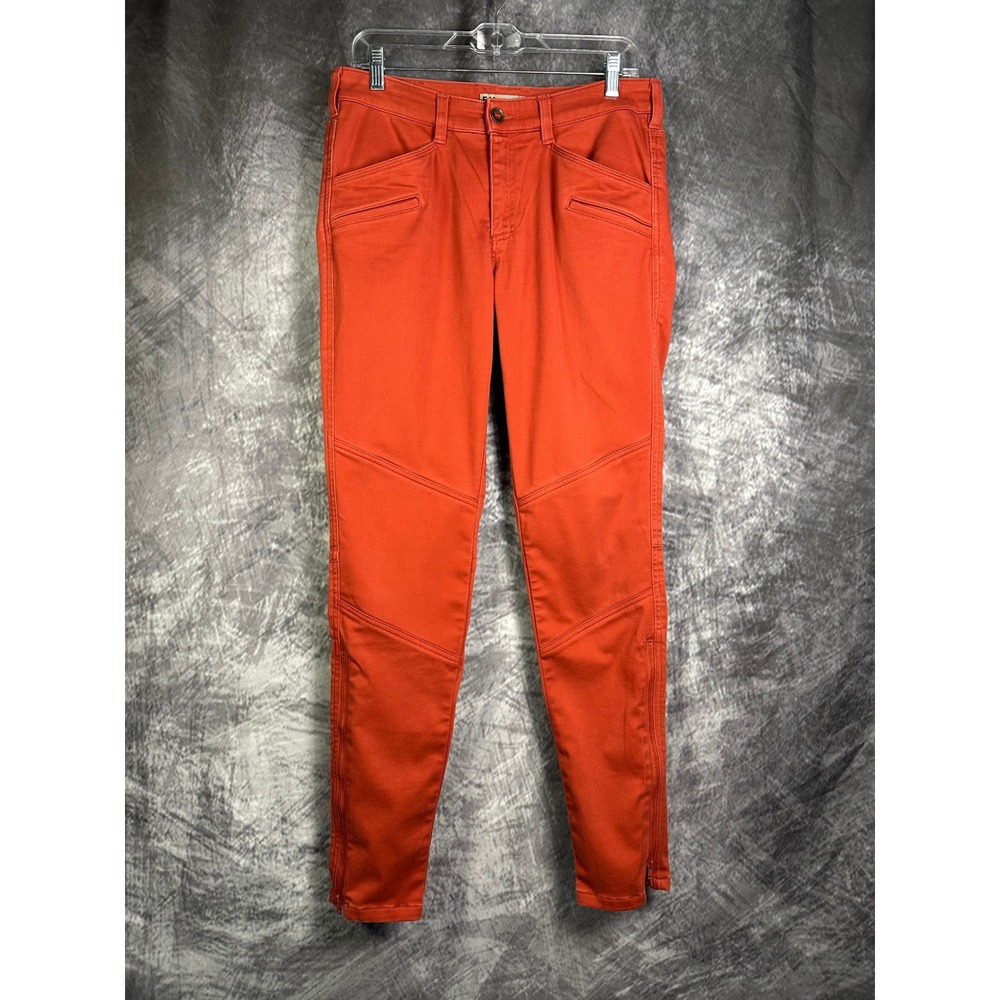 5.11 Tactical Wyldcat Pants Women 10 Long Rosewood Burnt Rust Slim Utility 64019